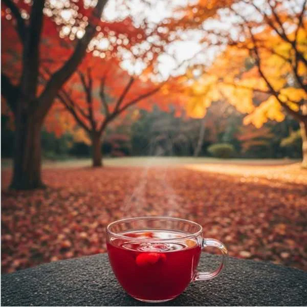 Rooibos Harmonie d'automne – Saveur Pomme Caramel Beurre Salé – Sans Théine