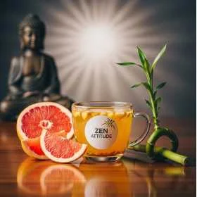 Infusion Zen Attitude – Saveurs Bambou et Pamplemousse – Sans Théine