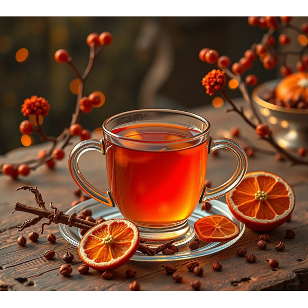 Rooibos ORANGE DU SOIR - ( saveur orange )