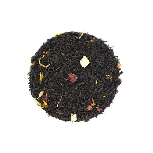 Thé noir "Noir en Fleurs" - Saveur agrumes et fleurs d'oranger