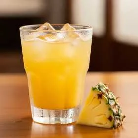 Infusion glacée fruits exotiques - Saveur ananas mangue