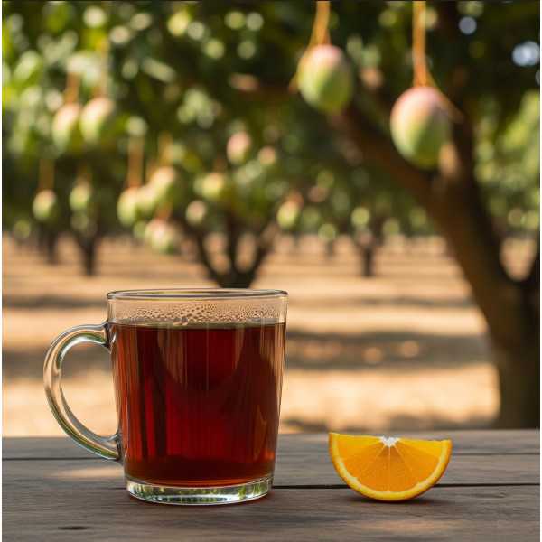 Thé noir Zest' tropical - Saveur orange mangue