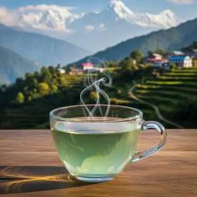 Thé rare HIMALAYAN Snow MOUNTAIN - Thé blanc du Népal