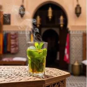 Thé vert Menthe Marrakesch - Saveur menthe poivrée