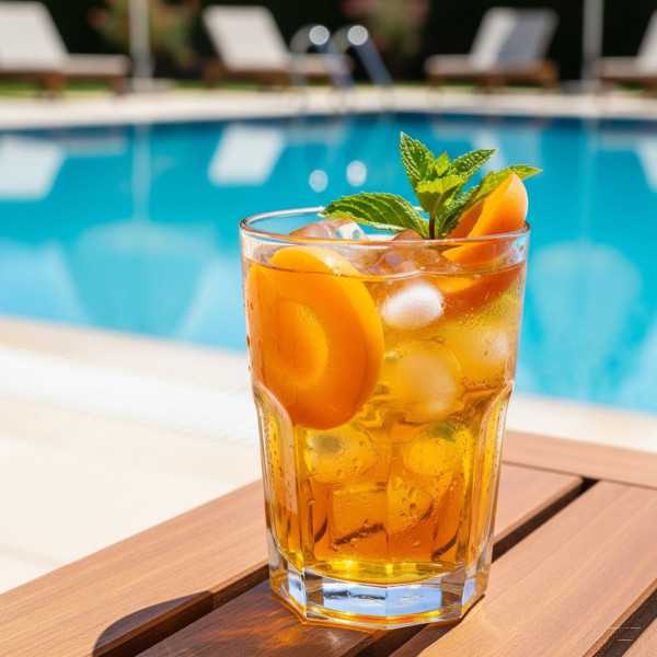 Thé vert abricot & pêche