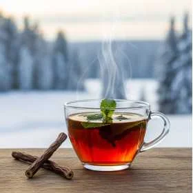 Infusion fruitée Cool Winter – Saveurs Menthe et Réglisse – Sans Théine