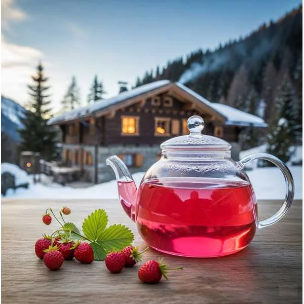 Infusion Coriandre Fraise des Bois – Saveur Fraise des Bois – Sans Théine