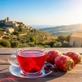 Rooibos "Cactus Rouge" – Saveur Figue de Barbarie – Sans Théine