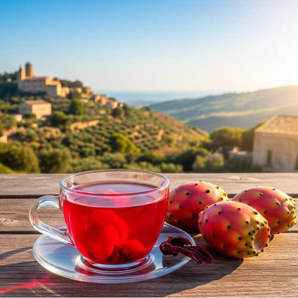 Rooibos "Cactus Rouge" – Saveur Figue de Barbarie – Sans Théine