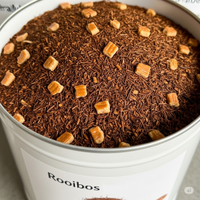 Rooibos l'HERMINE GOURMANDE - ( pomme et caramel beurre salé)