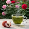 Thé vert Litchi Rose - Très fruité