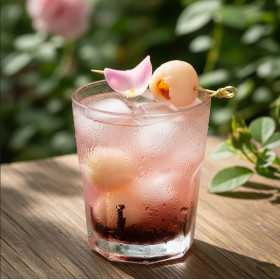Thé vert Litchi Rose - Très fruité