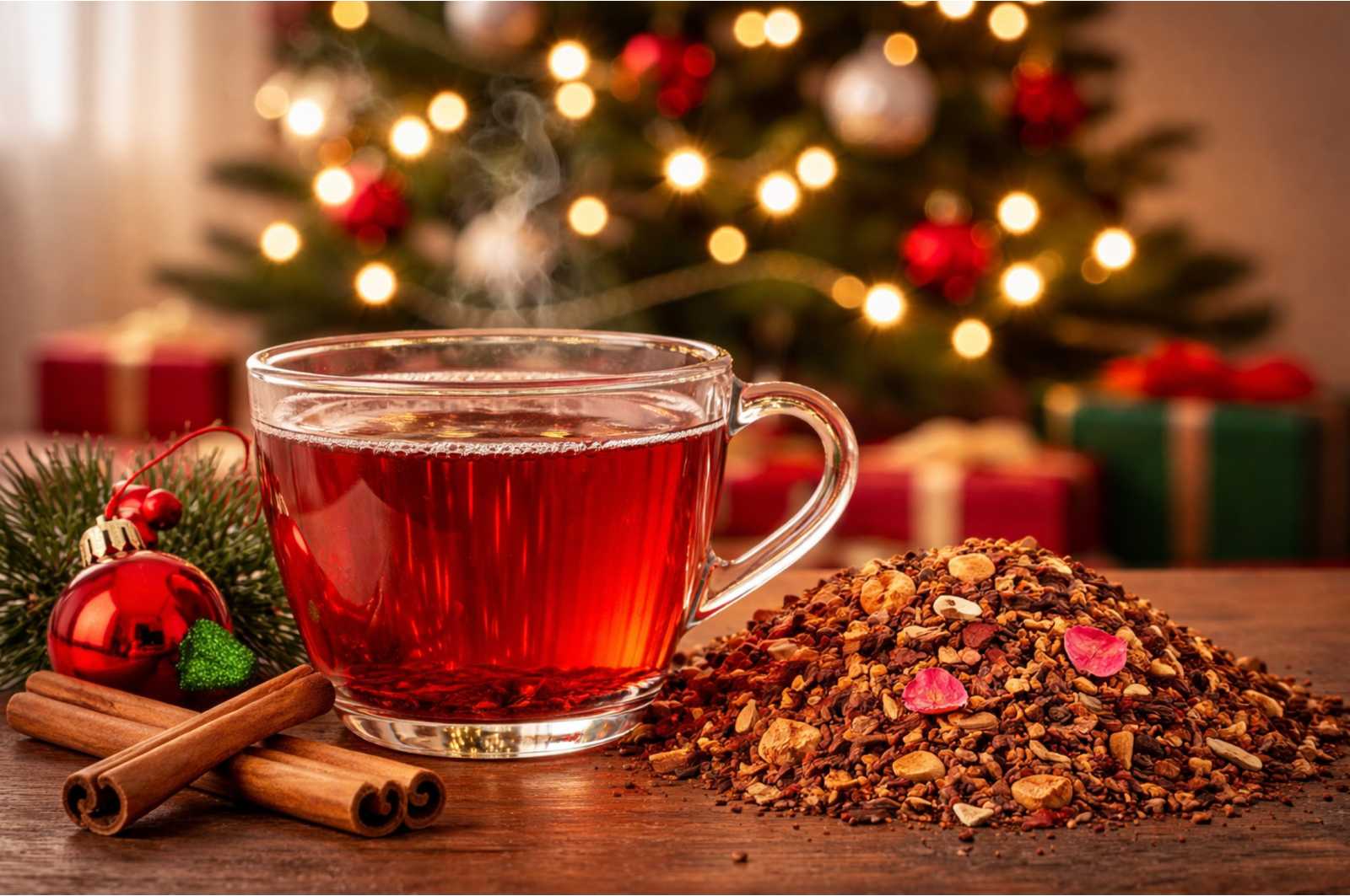 Rooibos Noël Cannelle Orange - La magie de Noël dans une infusion