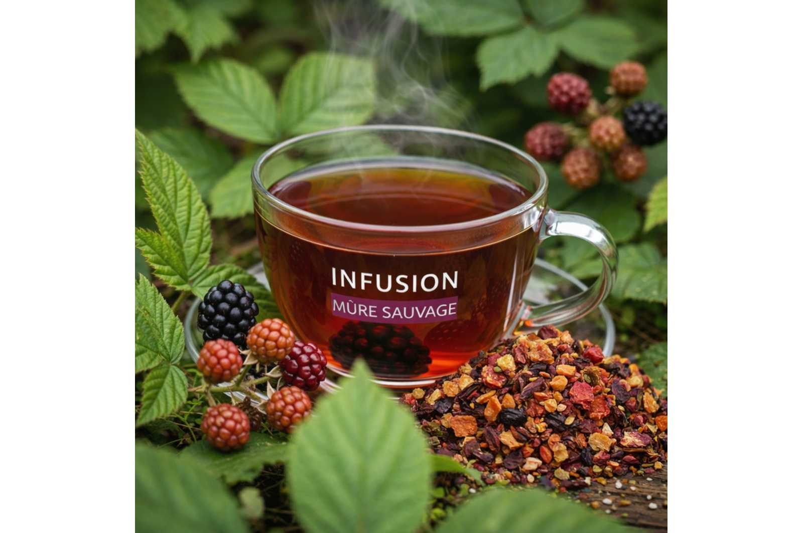 Infusion Mûre Sauvage - Sans théine