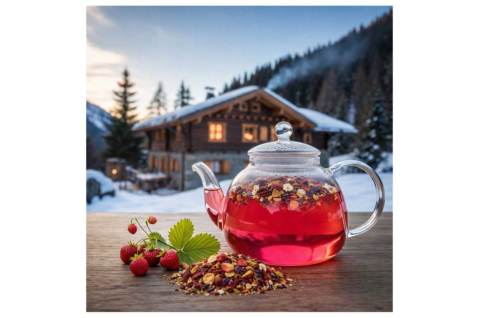 Infusion Coriandre Fraise des Bois – Saveur Fraise des Bois – Sans Théine