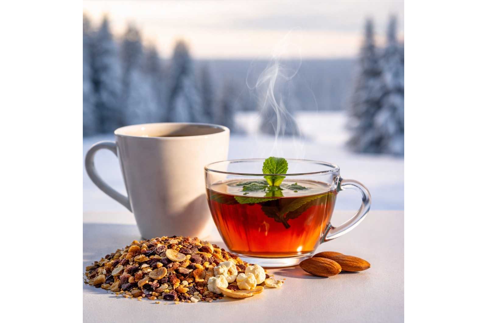 Infusion Cool Winter - une boisson saine et douce