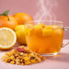 Infusion Mangue Magique - une tasse tropicale et parfumée