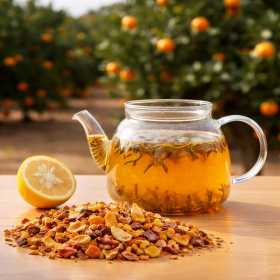 Infusion Le Roi Gustave - une boisson équilibrée et exotique