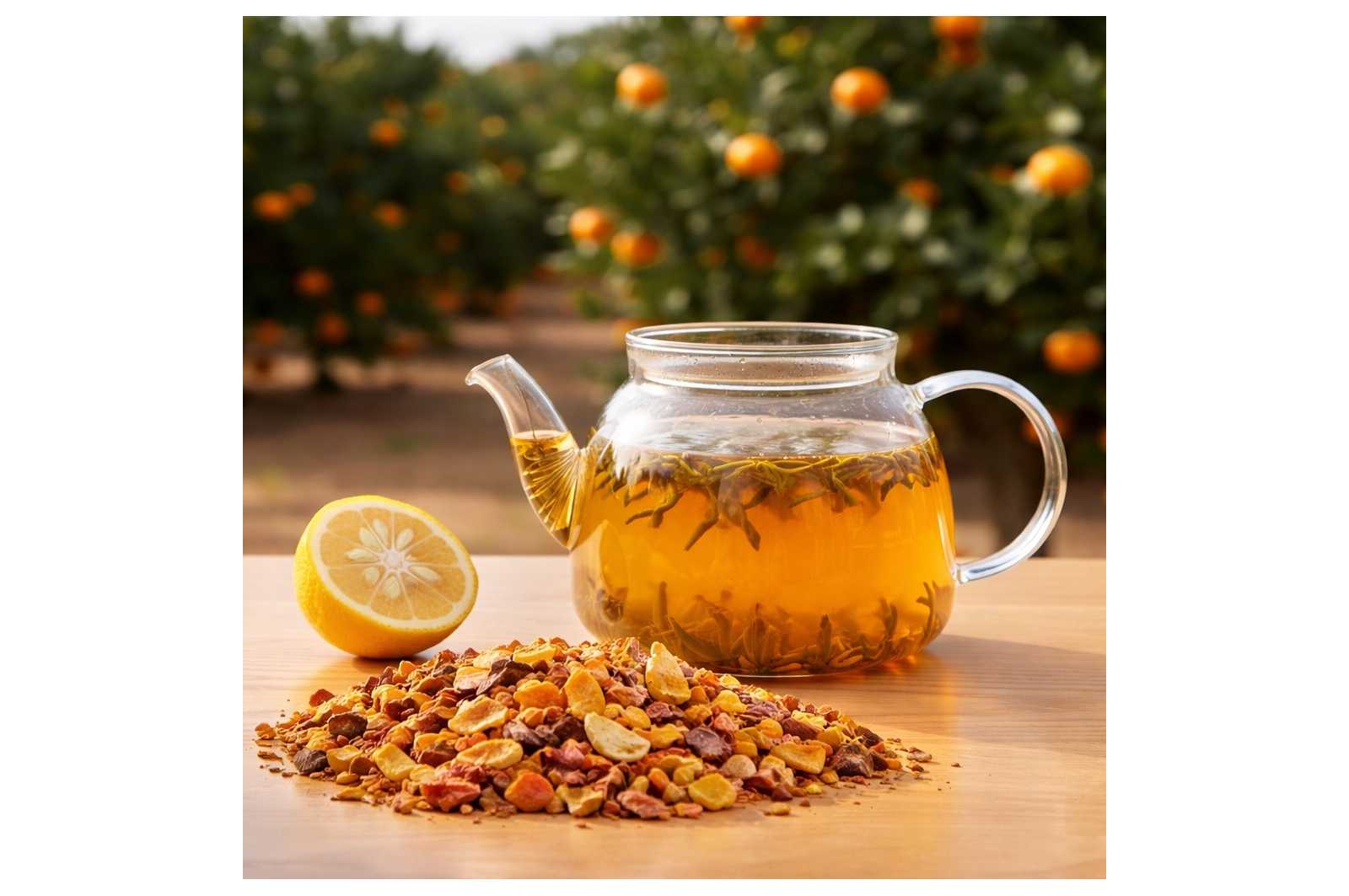 Infusion Le Roi Gustave - une boisson équilibrée et exotique