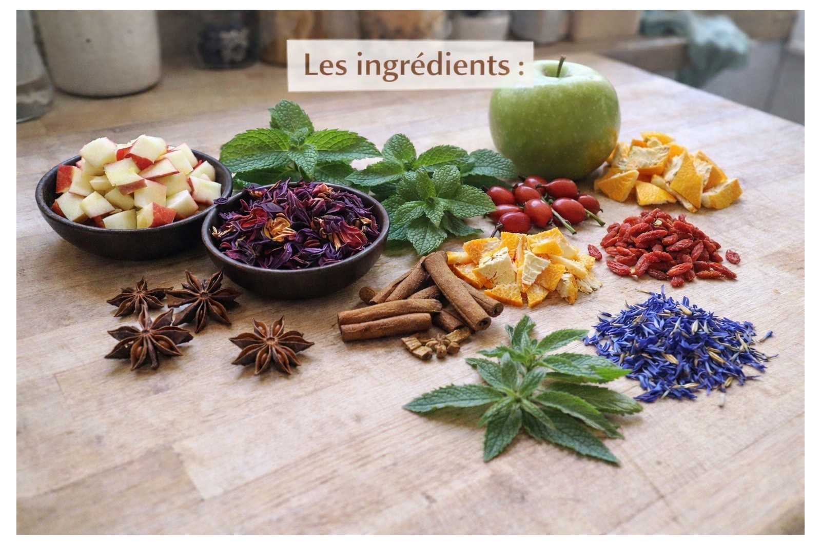 Infusion Cool Winter - une boisson saine et douce