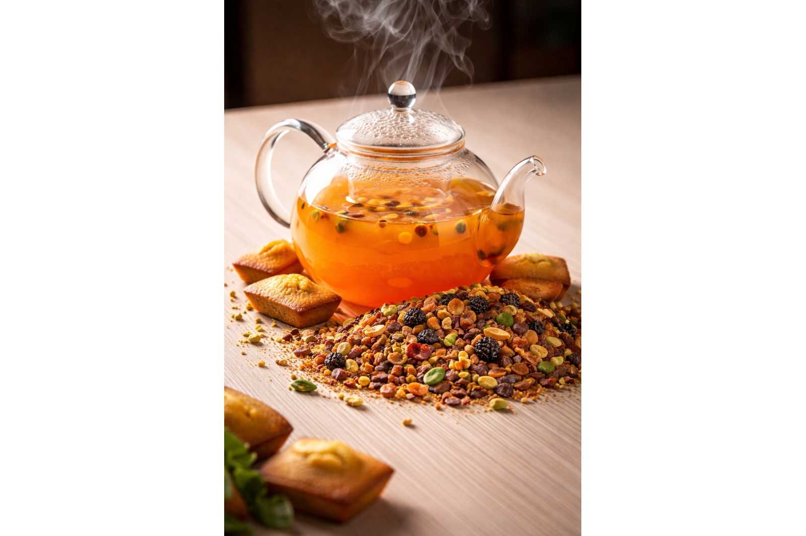 Infusion Financier de Central Park - une infusion originale et savoureuse