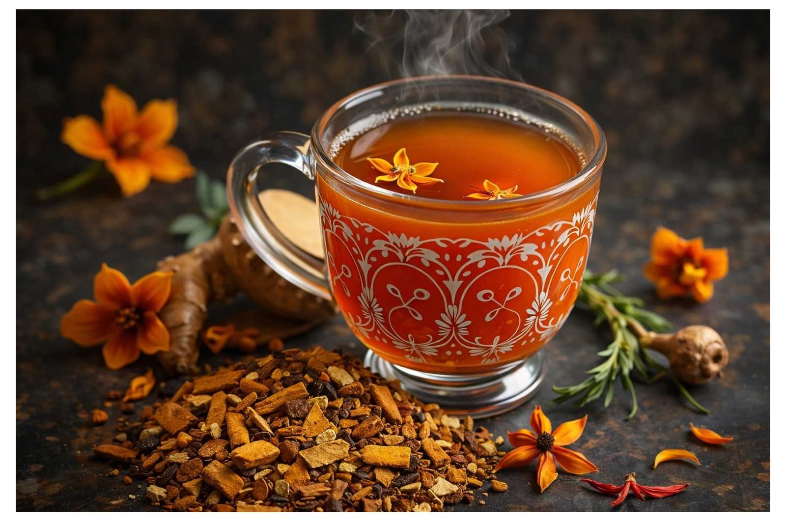 Tisane Safran des Indes BIO - chaleur, vitalité et arômes intenses