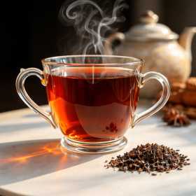 Thé noir Darjeeling FTGFOP 1 First Flush Blend BIO - un thé noir d’exception