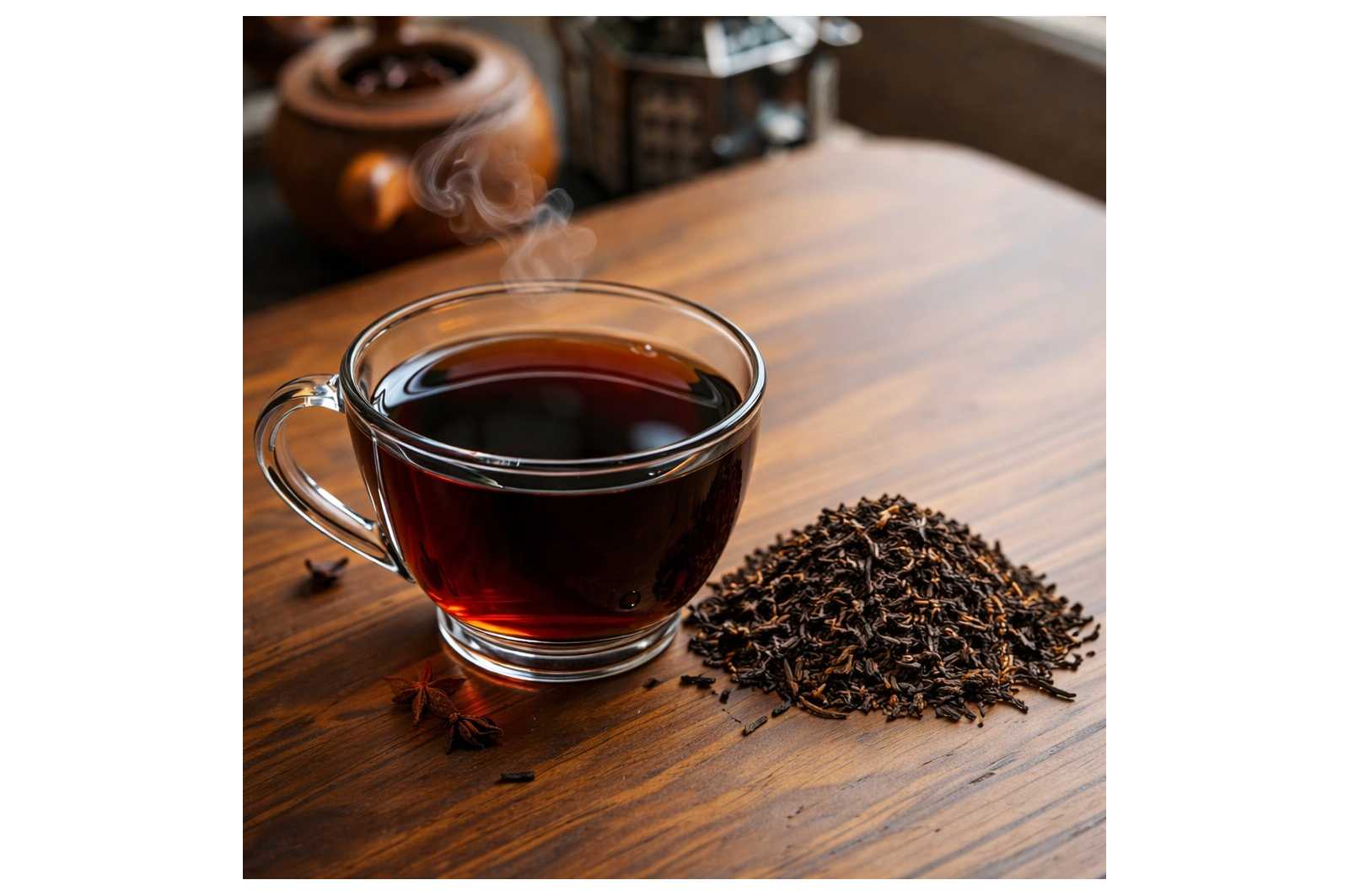 Thé noir Lapsang Souchong - Thé fumé l’excellence de l’Inde en tasse