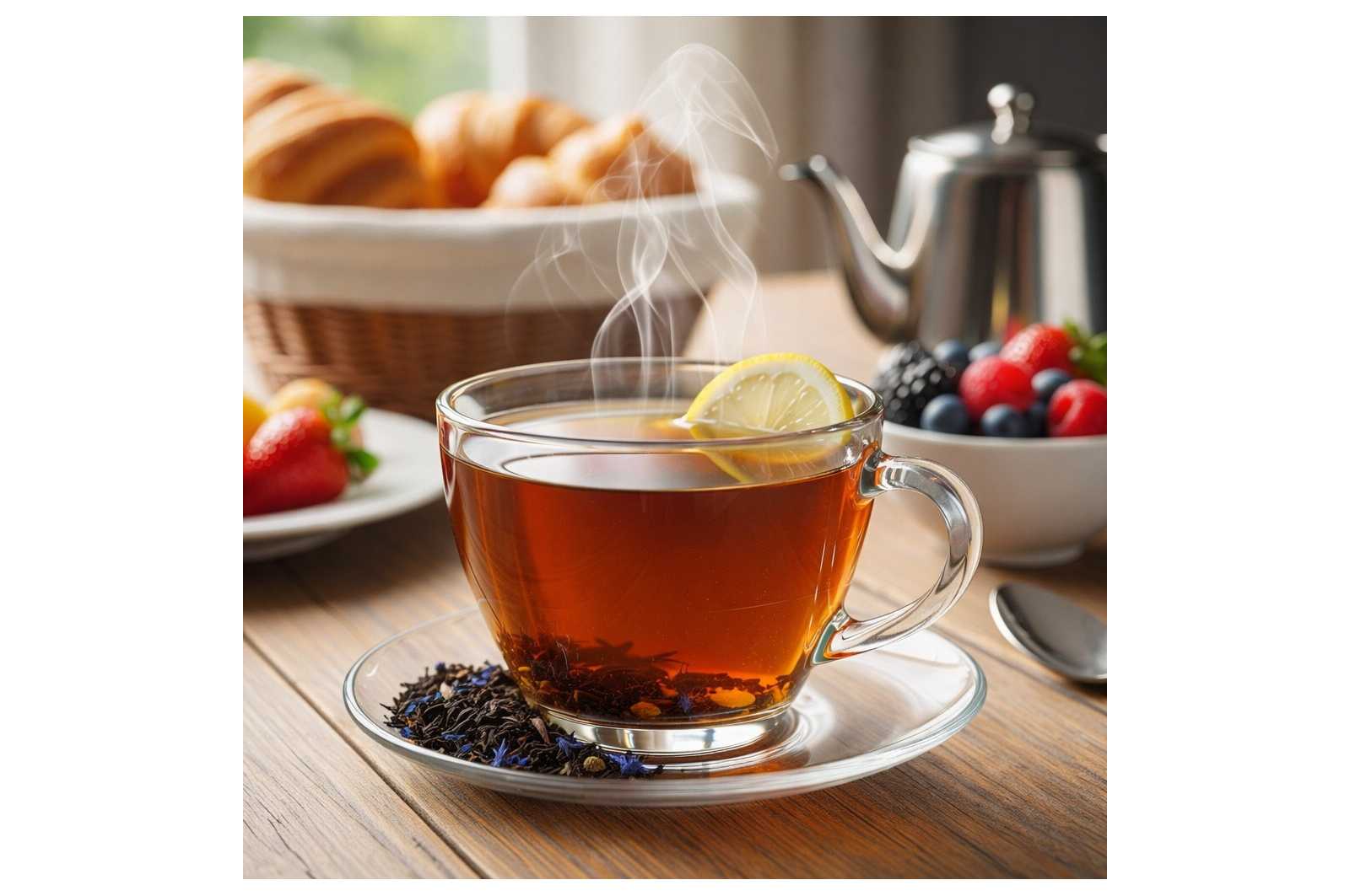 Thé noir bergamote Blue Earl Grey - La vivacité de la bergamote et la délicatesse du bleuet