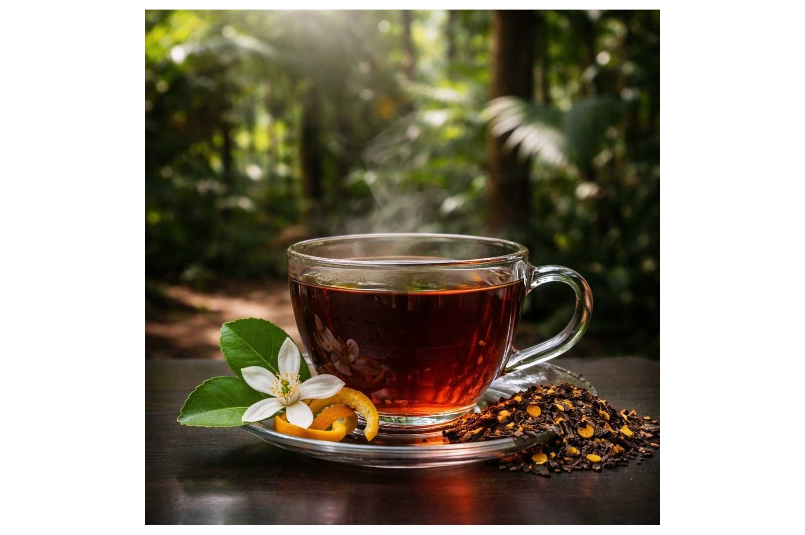 Thé noir bergamote mandarine BIO - une infusion élégante et savoureuse