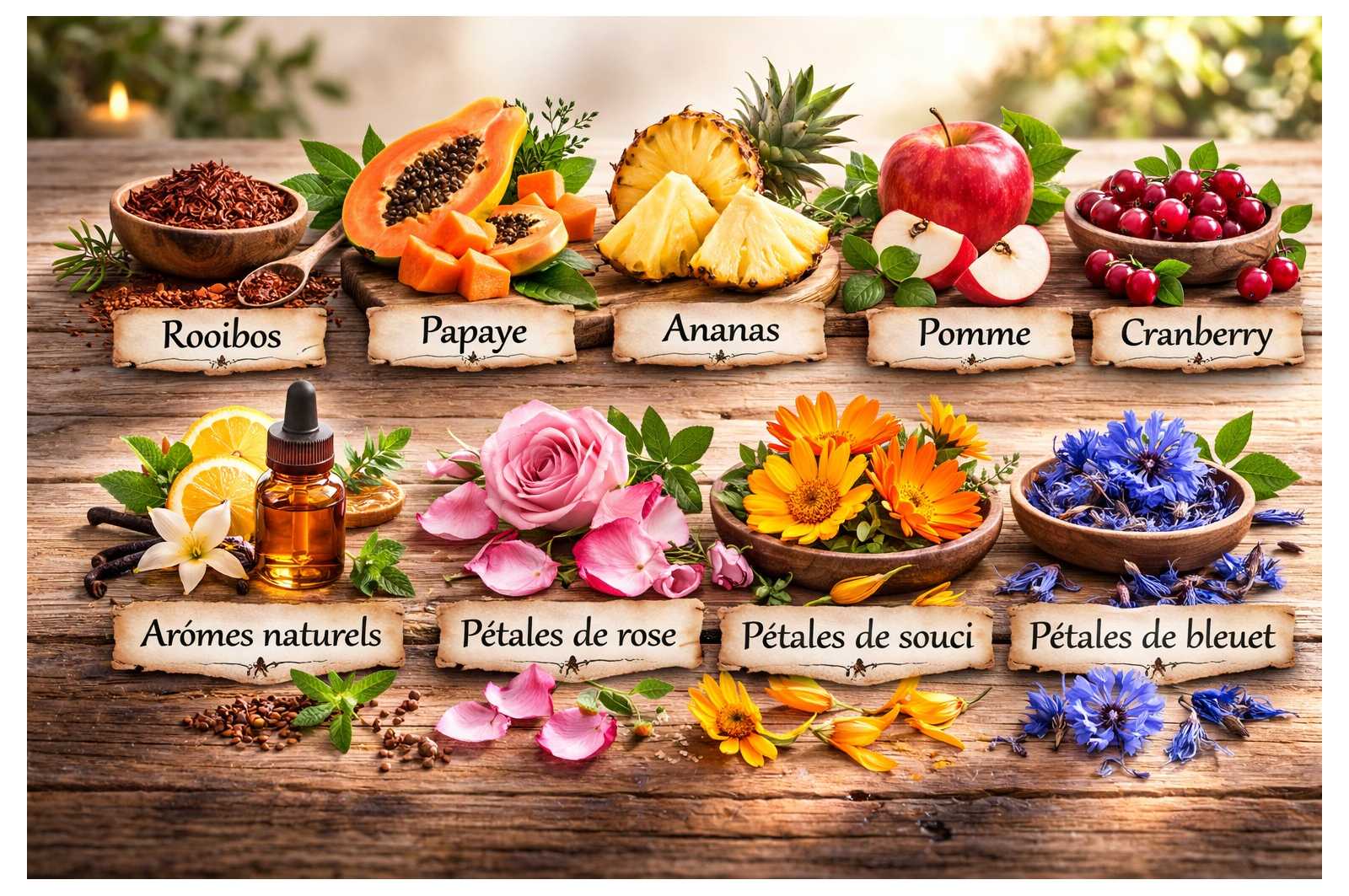 Rooibos Amour de Citron - Mélange aux notes douces et acidulées