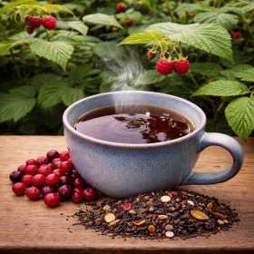 Thé noir Neige d'Argent - un mélange raffiné et fruité