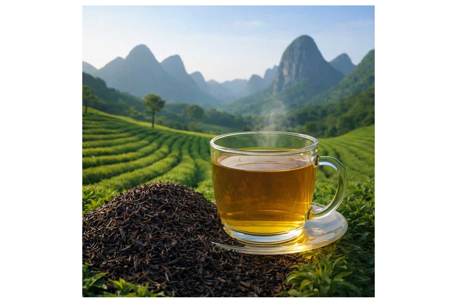 Thé Vert de Chine Premium Brume des Montagnes - un thé rare et raffiné