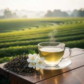 Thé Vert BIO au Jasmin - délicat et parfumé