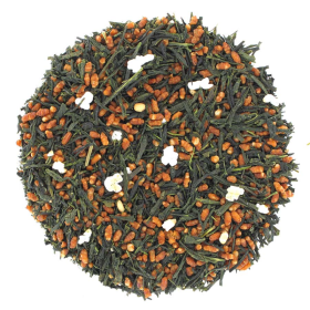 Thé Vert Japonais Genmaicha - un mélange subtil de thé et de riz grillé