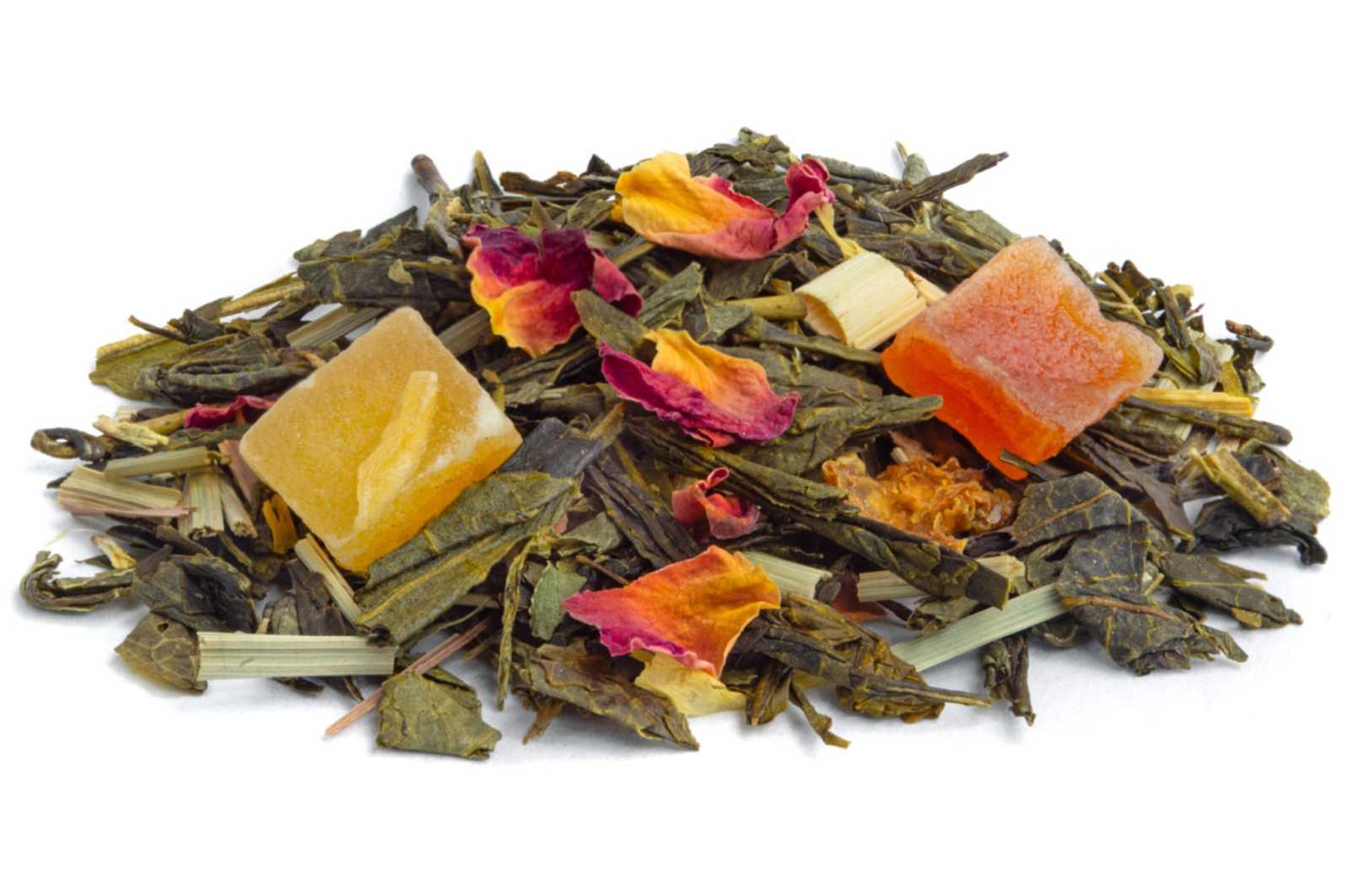 Thé vert Mango Passion - idéale chaude ou glacée