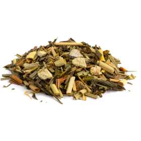 Thé vert Gingembre Citron BIO pour une tasse tonique et énergisante