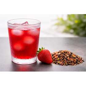 Infusion glacée fraise - Saveur fraise sureau légère et aromatique