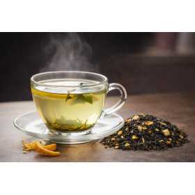 Thé vert orange citron BIO - un thé aux saveurs agrumes