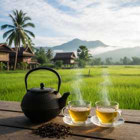 Thé rare Milky Oolong - Saveur lait - un grand cru raffiné au goût velouté et crémeux