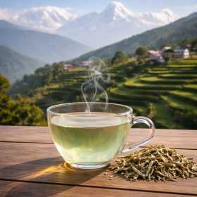 Thé rare HIMALAYAN Snow MOUNTAIN BIO- Thé blanc du Népal