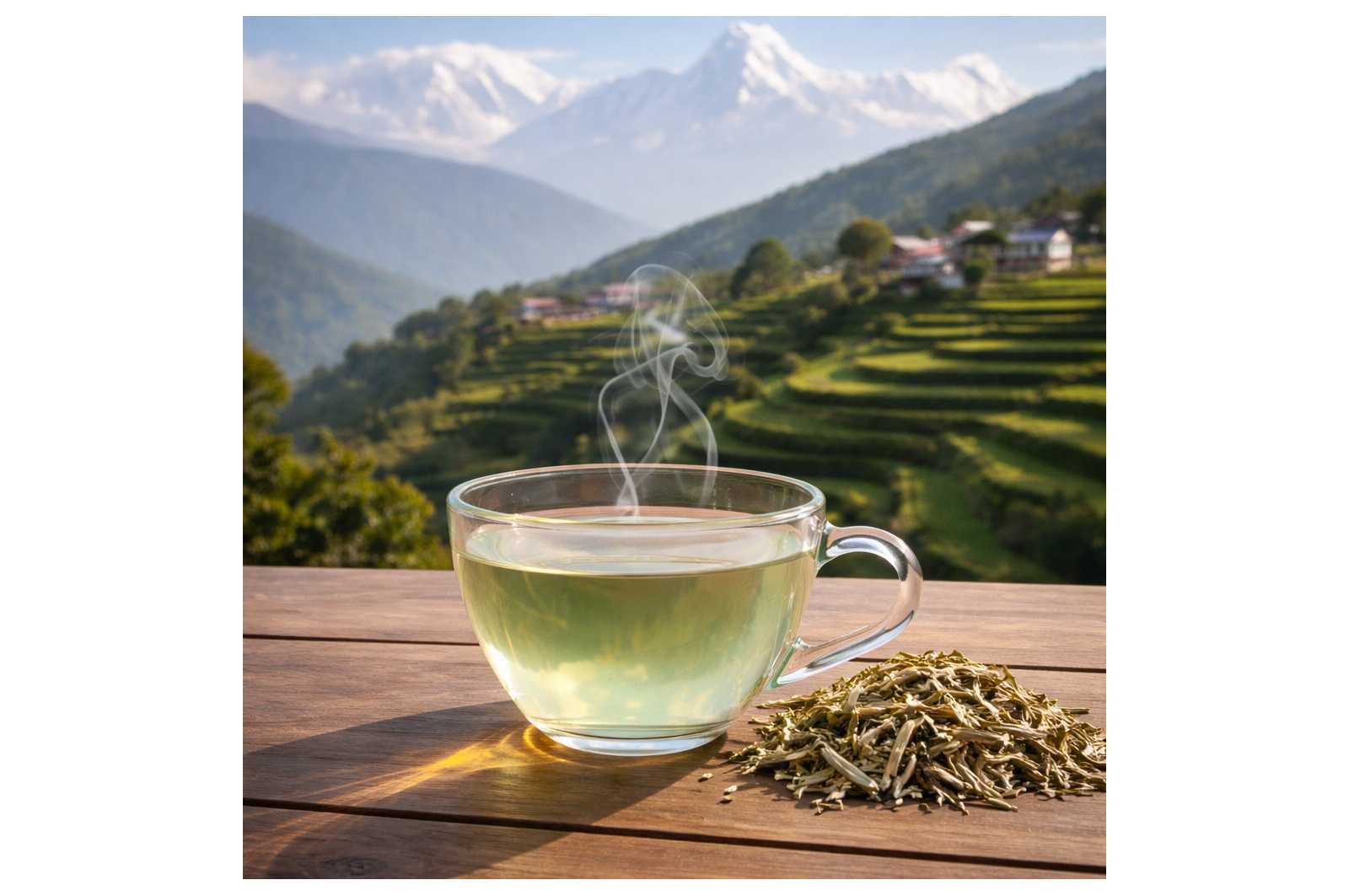 Thé rare HIMALAYAN Snow MOUNTAIN BIO- Thé blanc du Népal