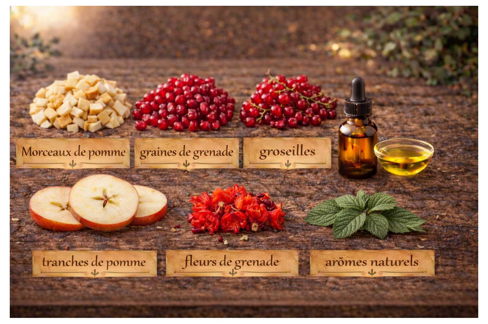 Infusion glacée fruits rouges - Sachet de 100 gr - Saveur grenade groseille : un mélange gourmand