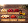 Infusion glacée fruits rouges - Sachet de 100 gr - Saveur grenade groseille : un mélange gourmand