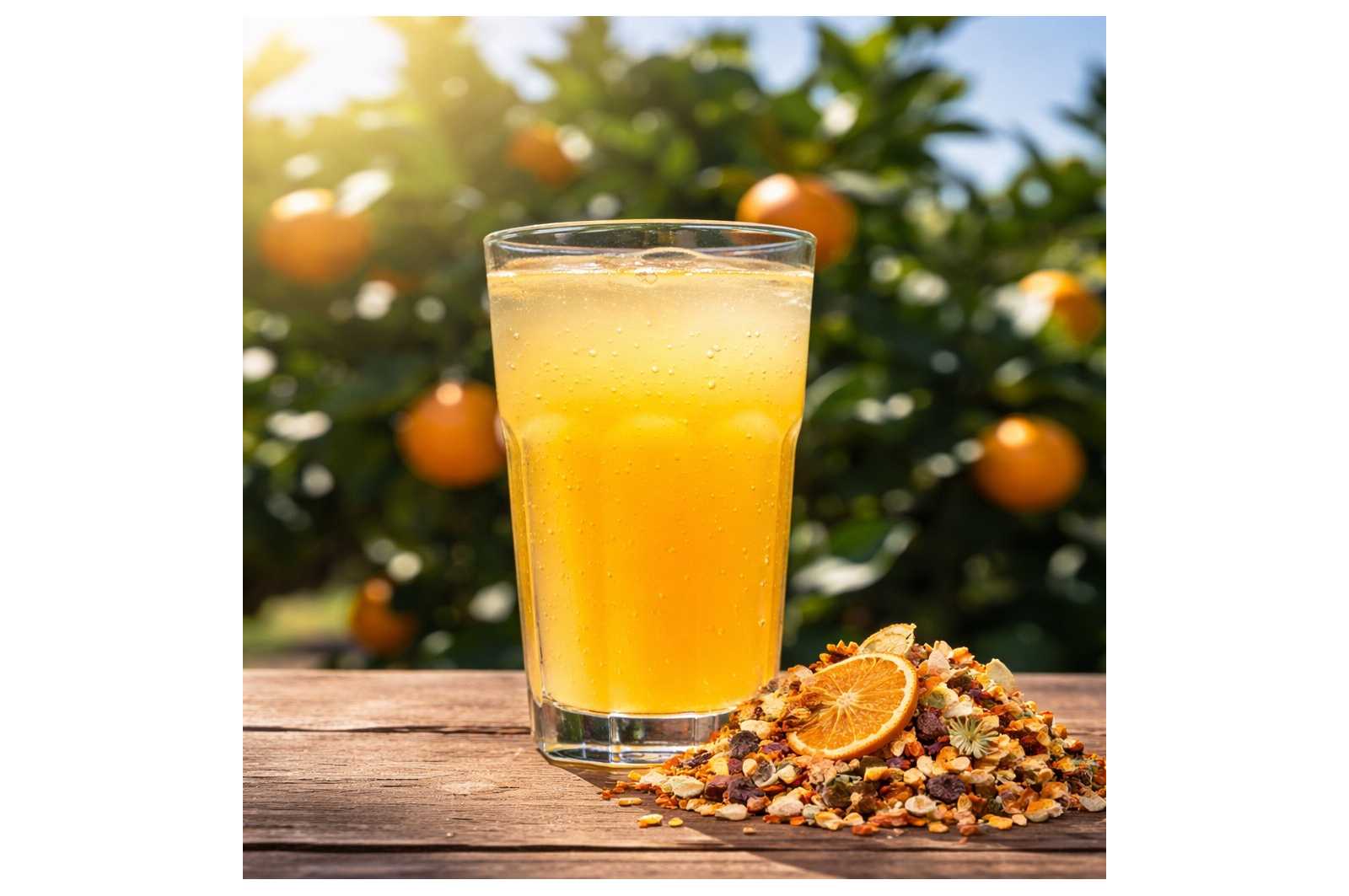 Infusion Les Rives du Mississipi saveur orangeade