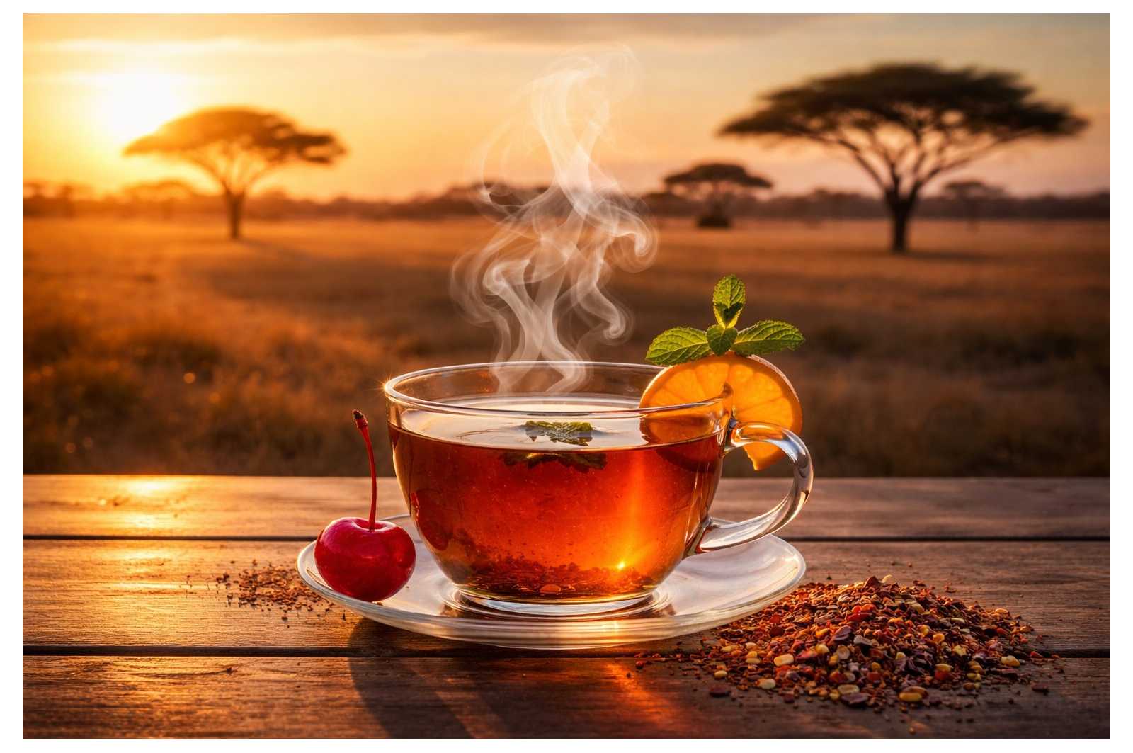Rooibos vert KRUGER pour une tasse gourmande et rafraîchissante