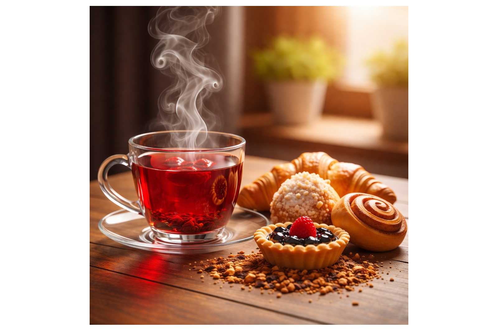 Rooibos Praluline pour une tasse réconfortante et délicieusement gourmande