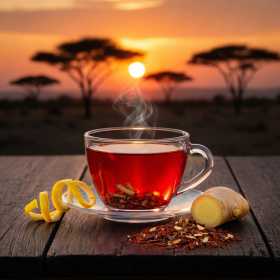 Rooibos Gingembre Citron pour une tasse équilibrée et revitalisante