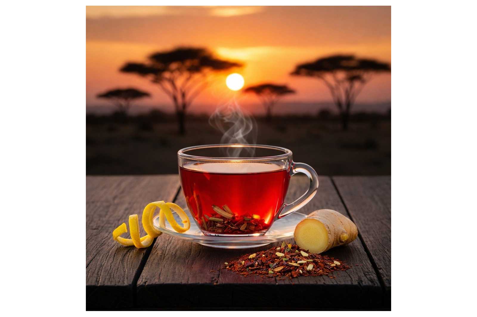 Rooibos Gingembre Citron pour une tasse équilibrée et revitalisante