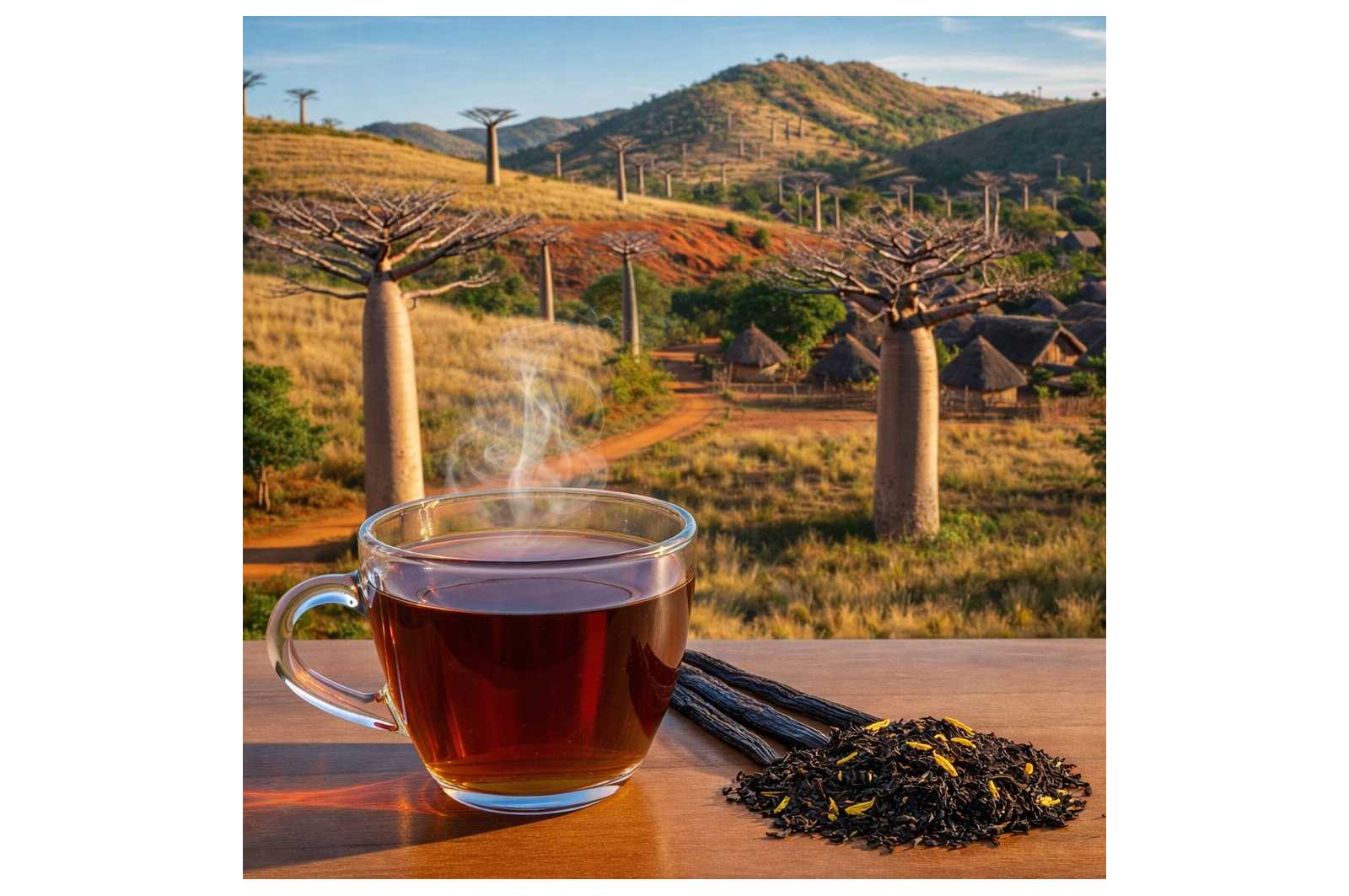 Thé noir Vanille naturelle